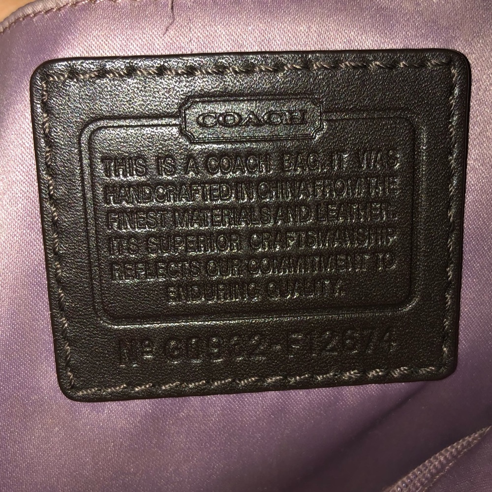Coach handbag - Picture 6 of 8
